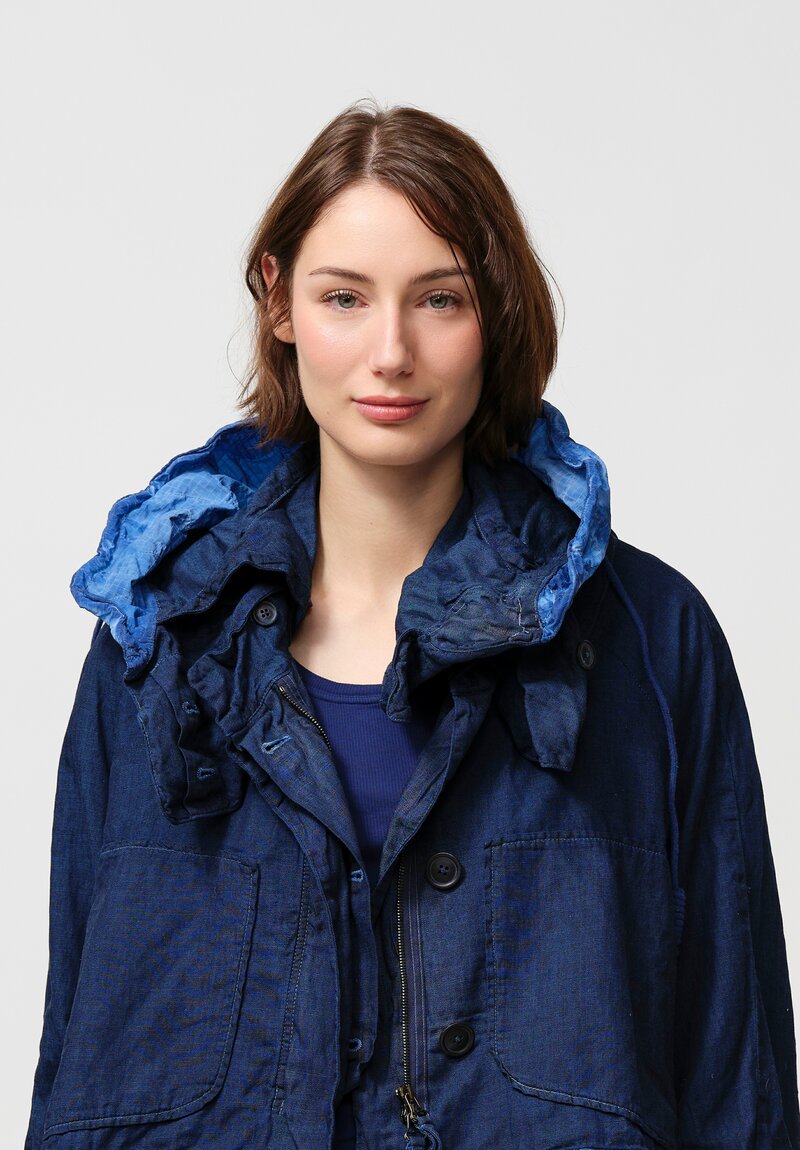 Rundholz DIP Cotton Jacket in Ocean Blue