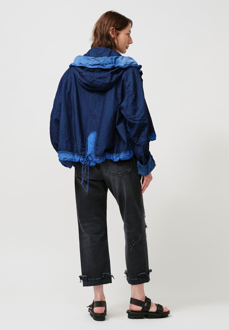 Rundholz DIP Cotton Jacket in Ocean Blue