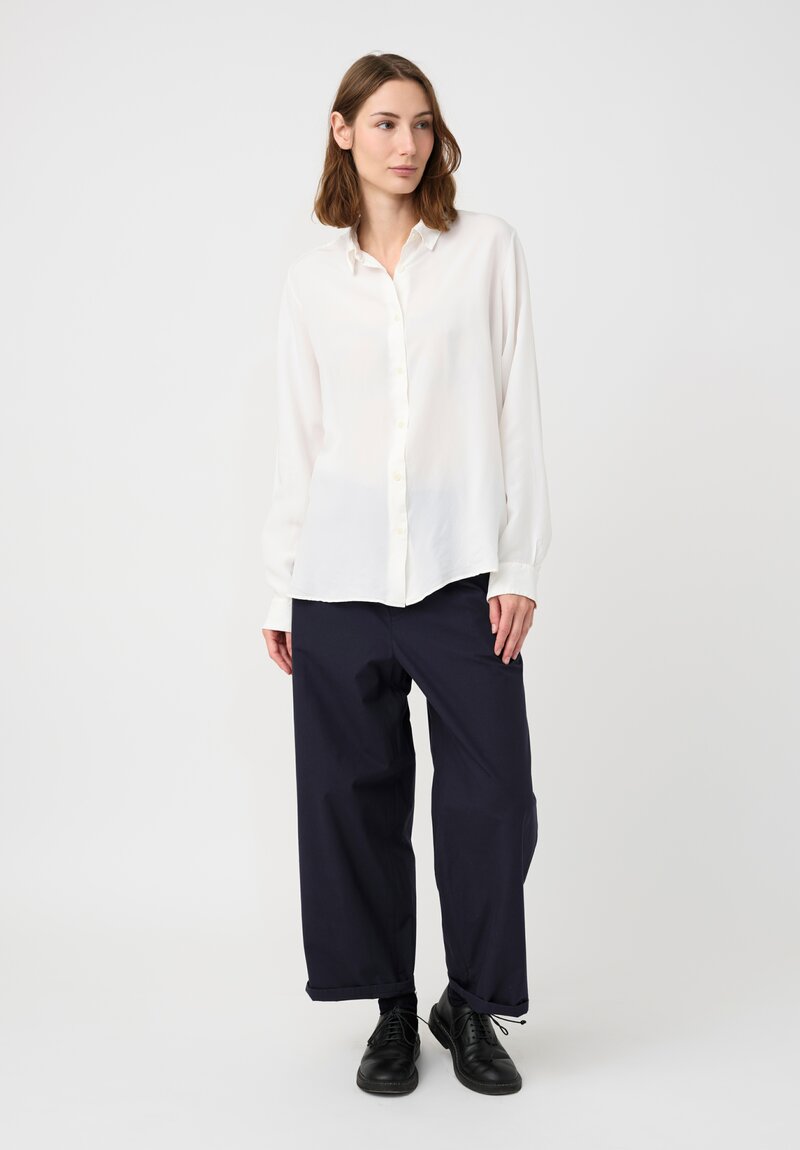Casey Casey Marine Button-Down Shirt in Off-White