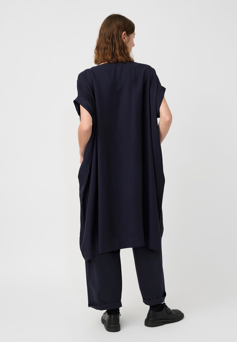 Casey Casey Francesca Pullover Dress in Midnight Blue