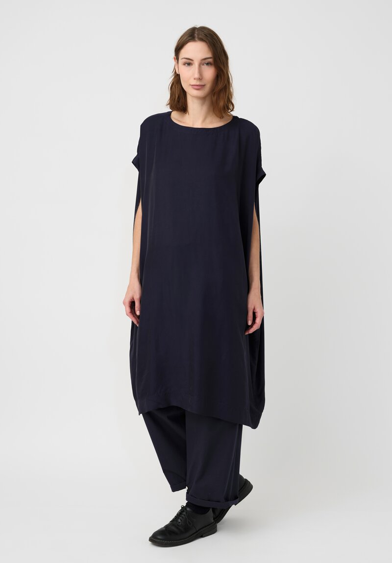 Casey Casey Francesca Pullover Dress in Midnight Blue