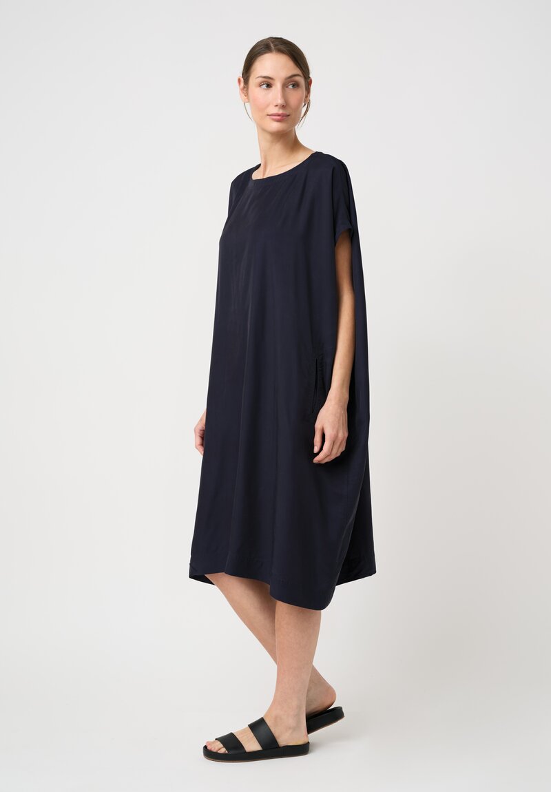 Casey Casey Francesca Pullover Dress in Midnight Blue