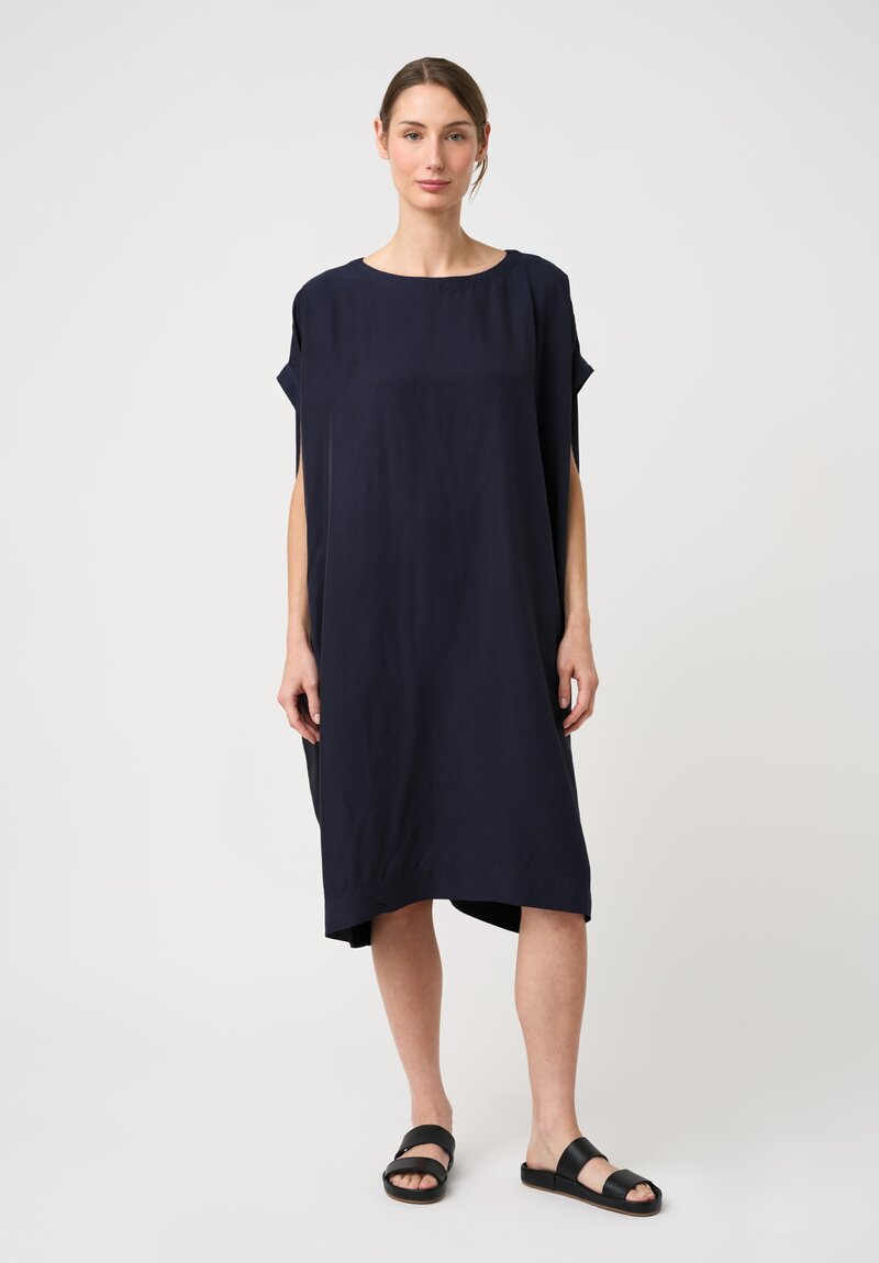Casey Casey Francesca Pullover Dress in Midnight Blue