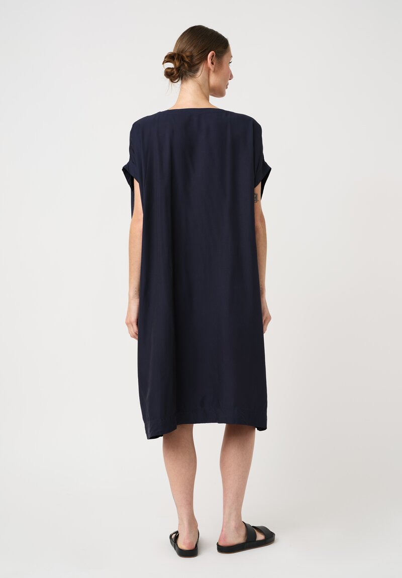 Casey Casey Francesca Pullover Dress in Midnight Blue