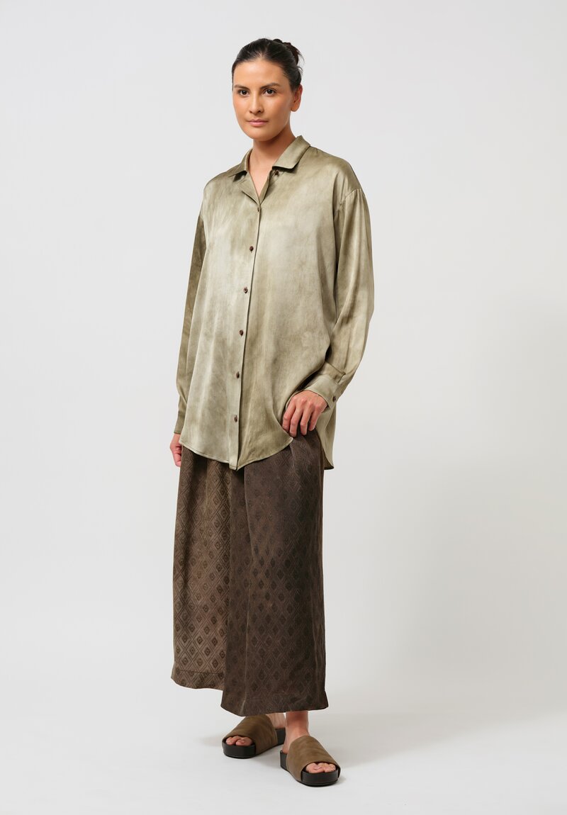 Uma Wang Poetic Pants in Antique Olive