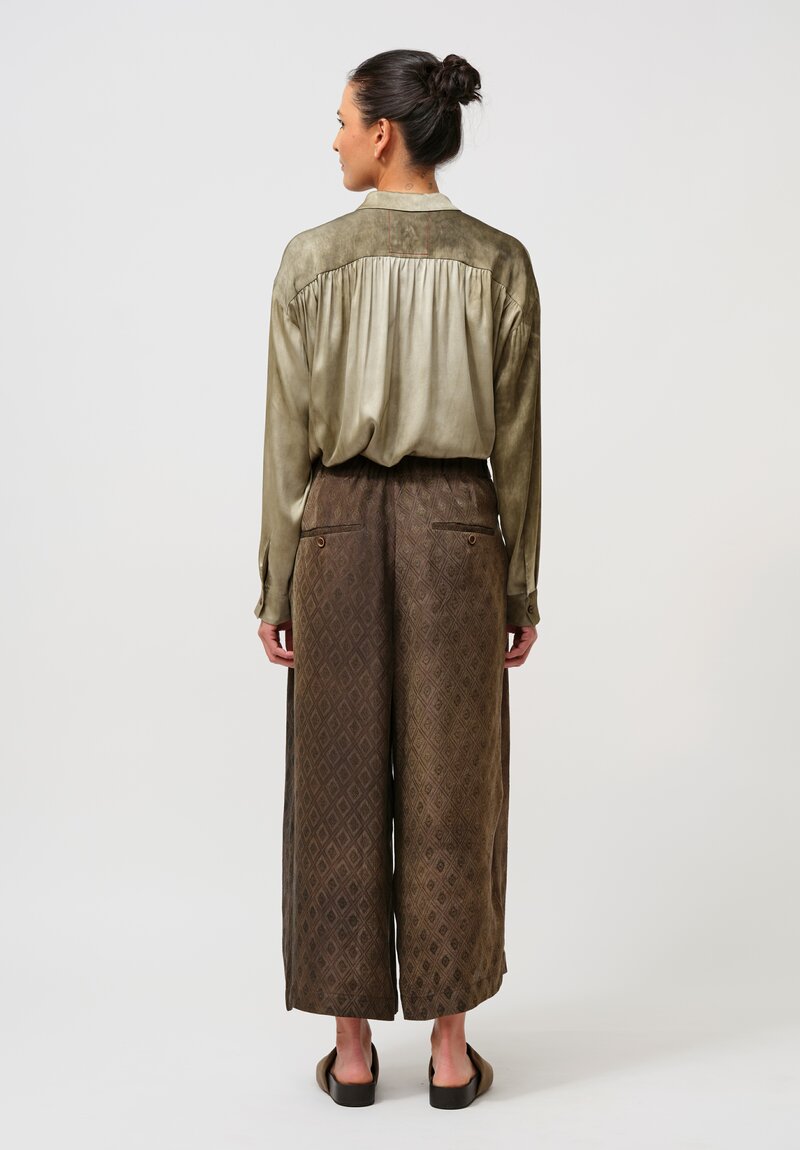 Uma Wang Poetic Pants in Antique Olive