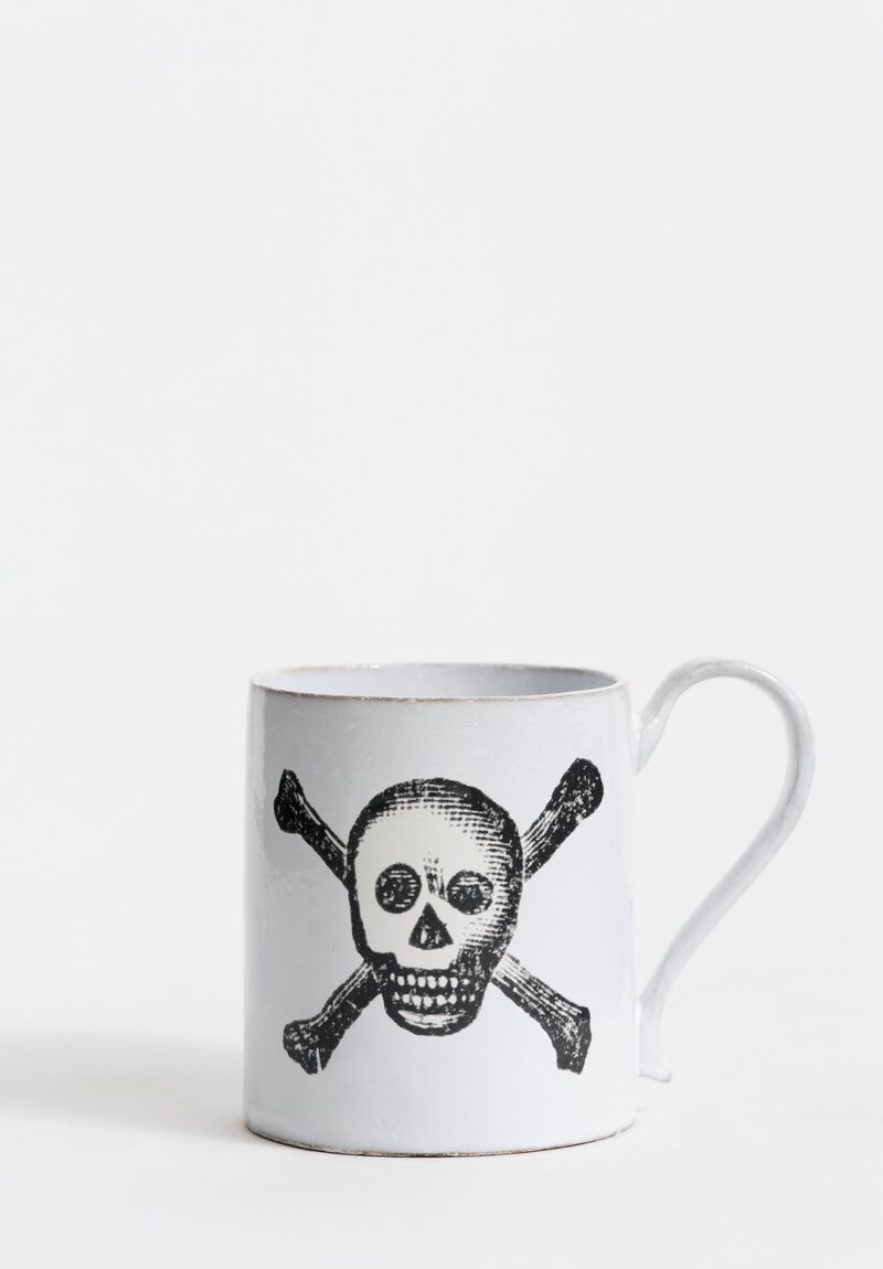 Astier de Villatte Mug Skull & Bones