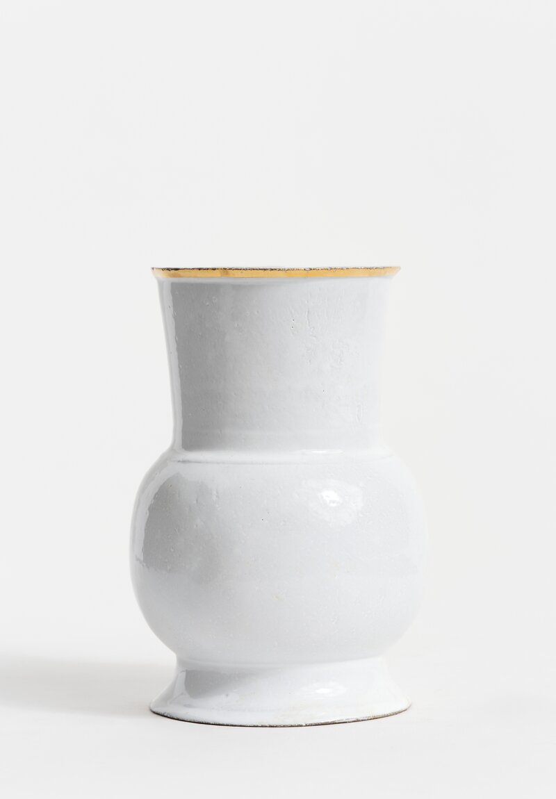 Astier de Villatte Small Crésus Vase White