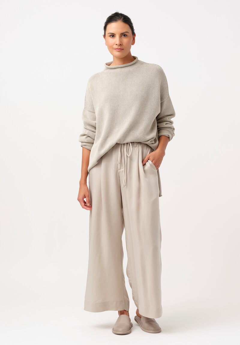 Lauren Manoogian Sanded Pants in Natural Sidal