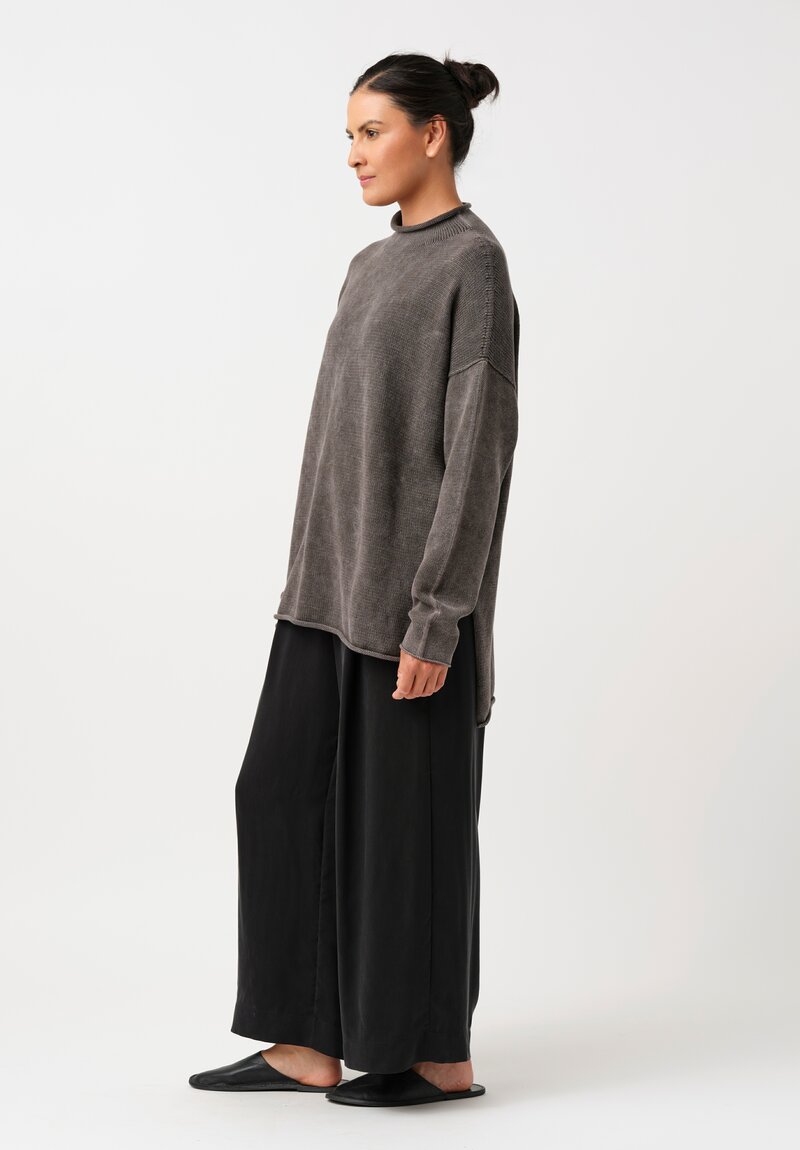 Lauren Manoogian Sanded Pants in Soft Black