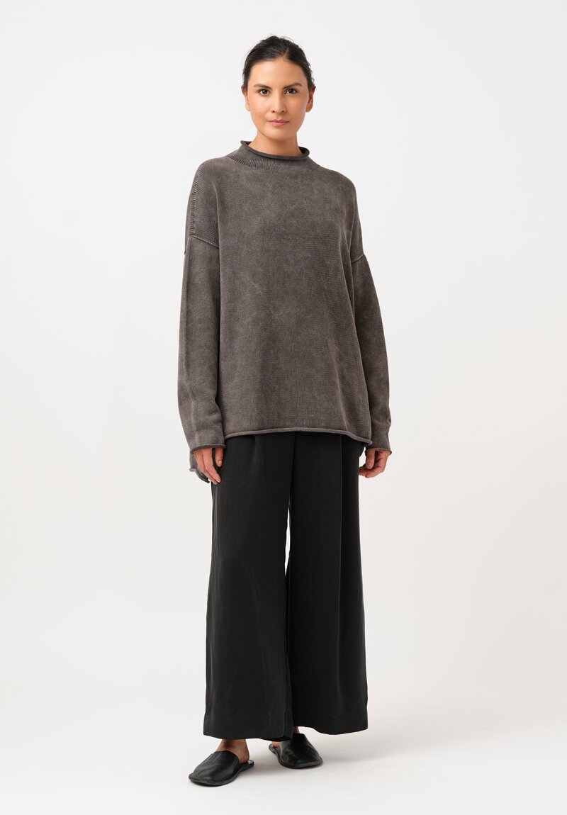 Lauren Manoogian Sanded Pants in Soft Black