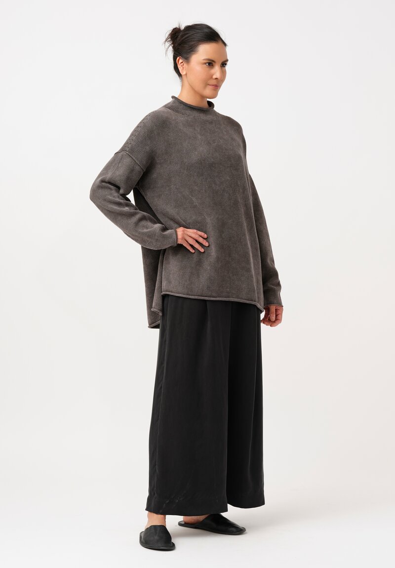 Lauren Manoogian Sanded Pants in Soft Black