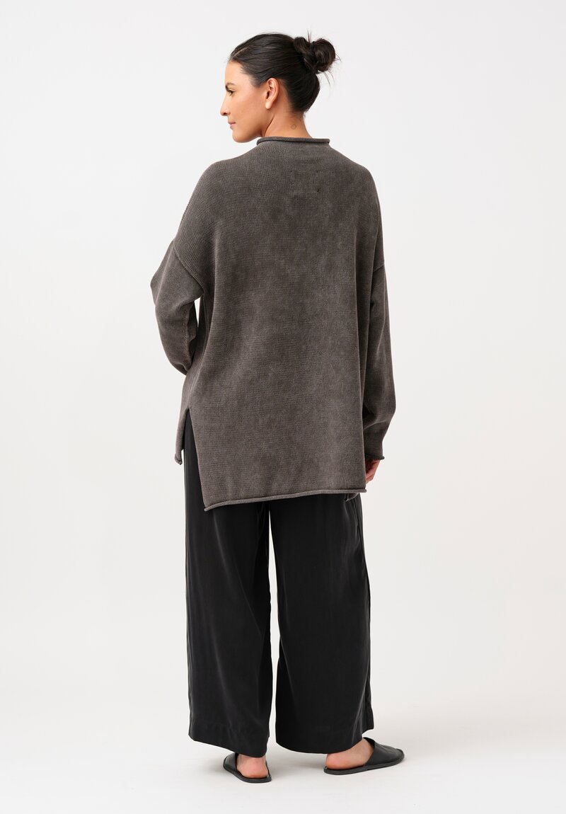 Lauren Manoogian Sanded Pants in Soft Black