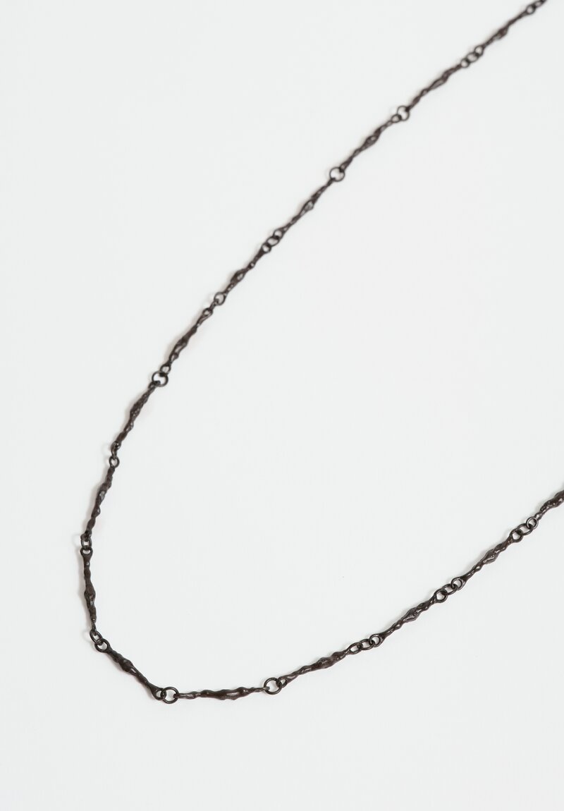 Ziggy Chen x Rigards Genuine Copper Textured Eyeglass Chain Black Patina