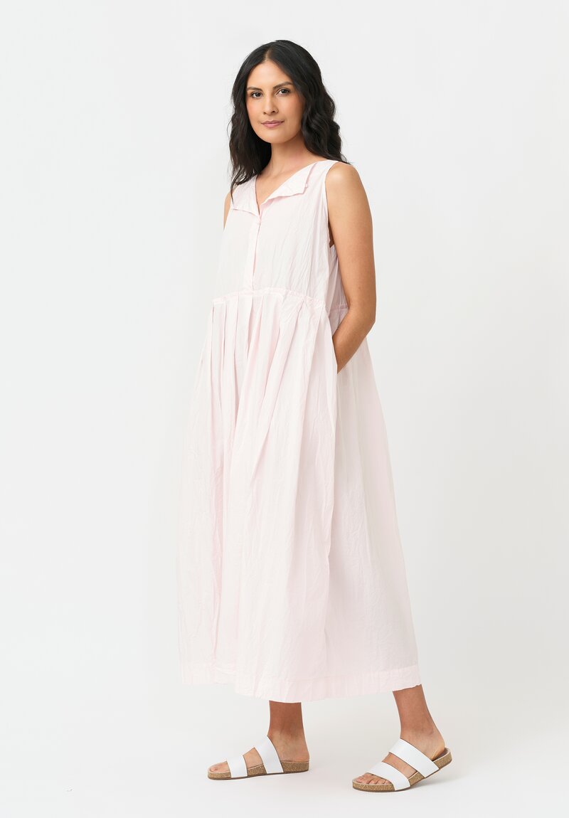 Daniela Gregis Washed Cotton Sleeveless Operaio Spezia Dress
