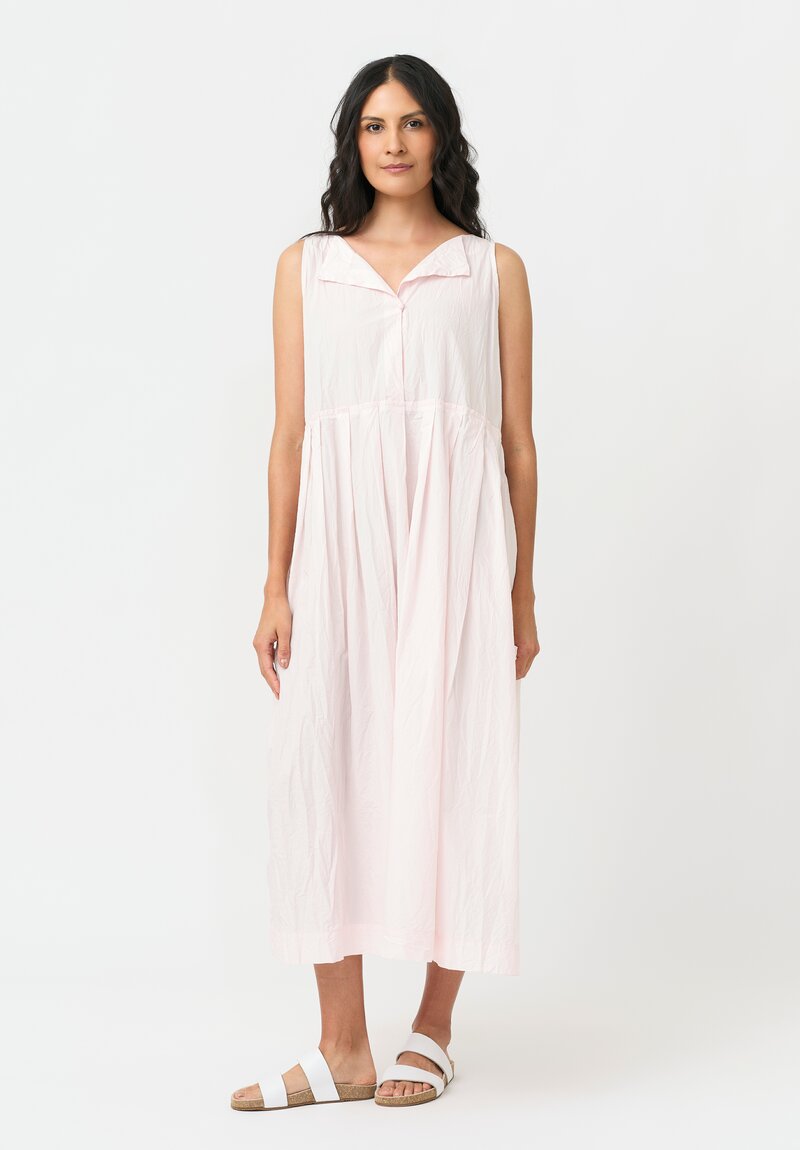 Daniela Gregis Washed Cotton Sleeveless Operaio Spezia Dress
