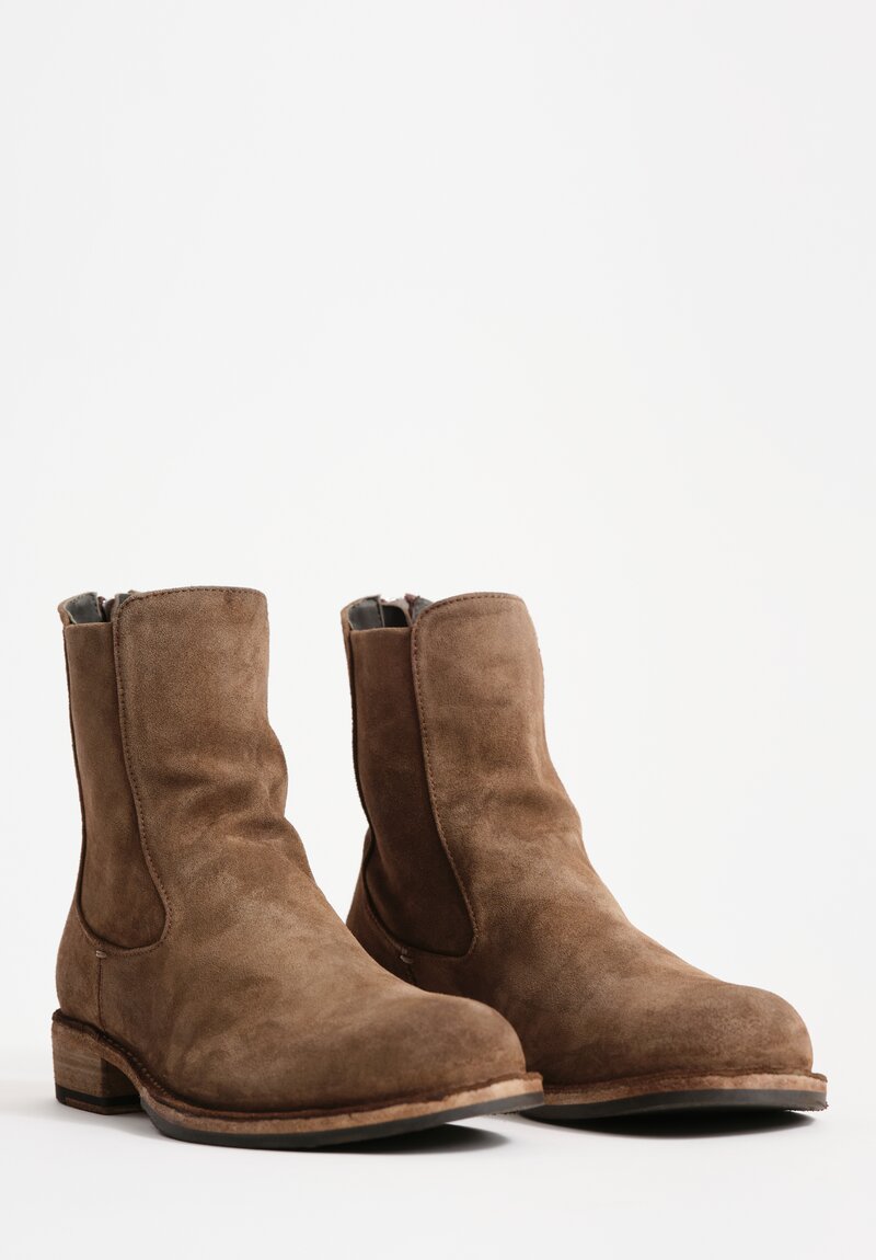 Officine Creative Legrand Cashmere Boots in Tundra Brown