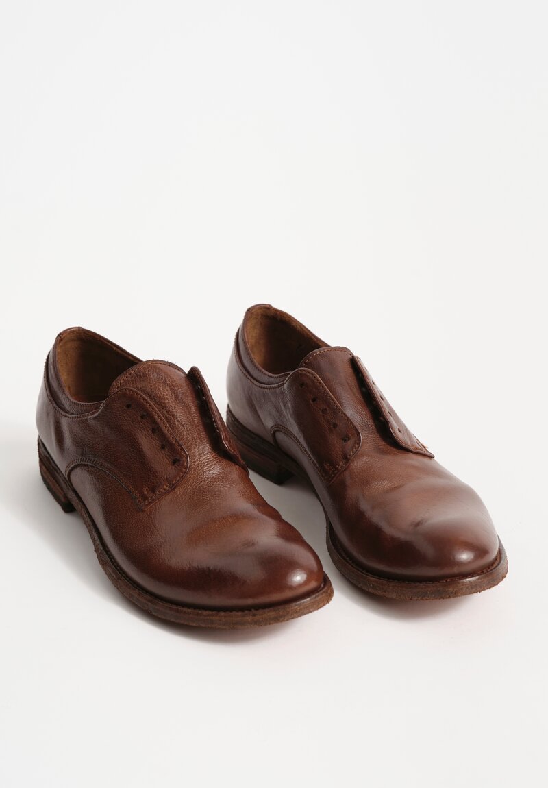 Officine Creative Lexikon Ignis T Oxford in Sauvage Brown