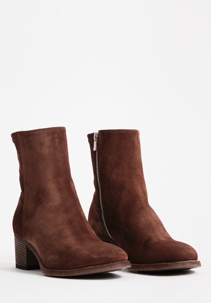 Officine Creative Cashmere Denner Stretch Boots in Cotto Brown