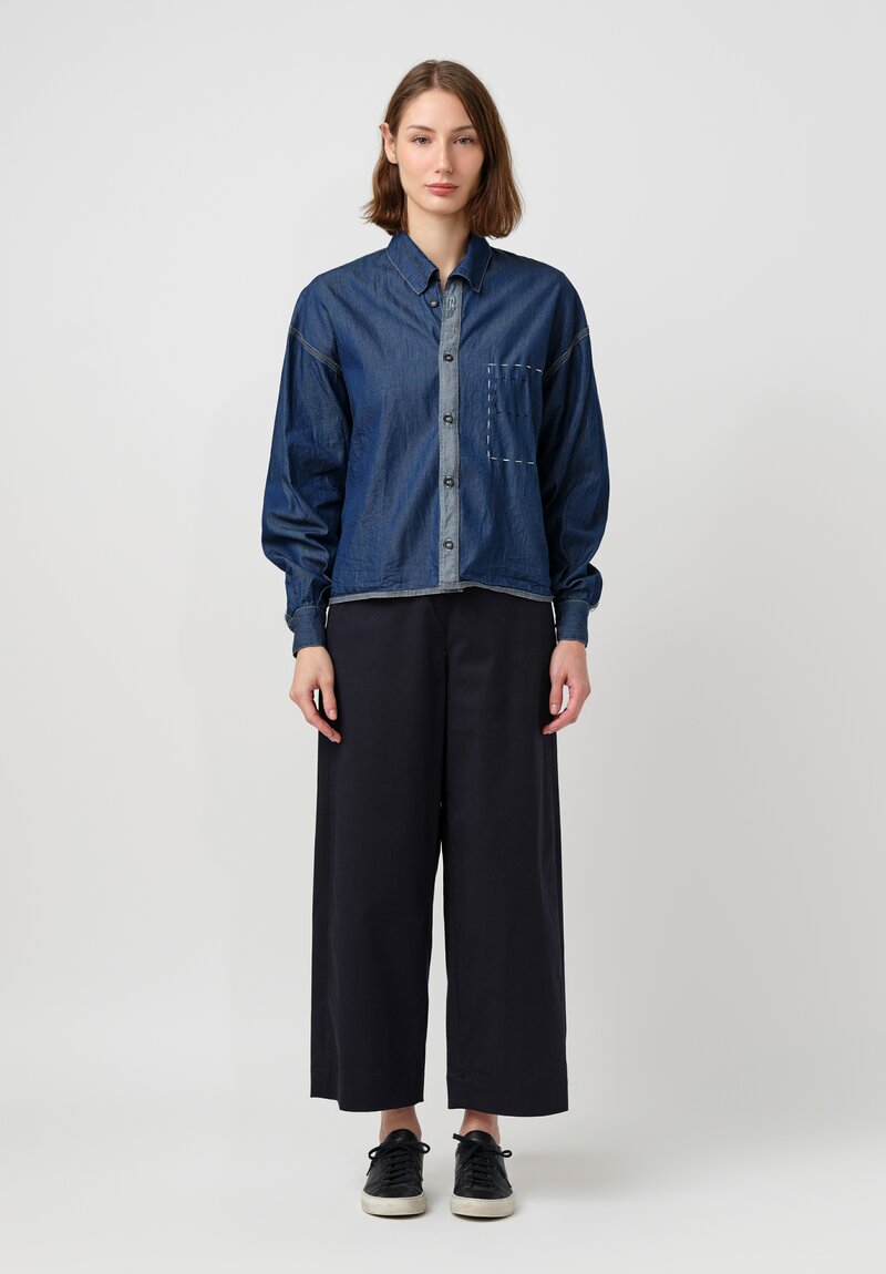 Schepers Bosman 4.5 oz Cotton Denim Fenna Button Down Shirt