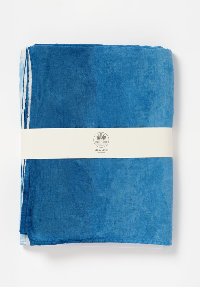 Stamperia Bertozzi Handmade Linen Sfumato Tablecloth