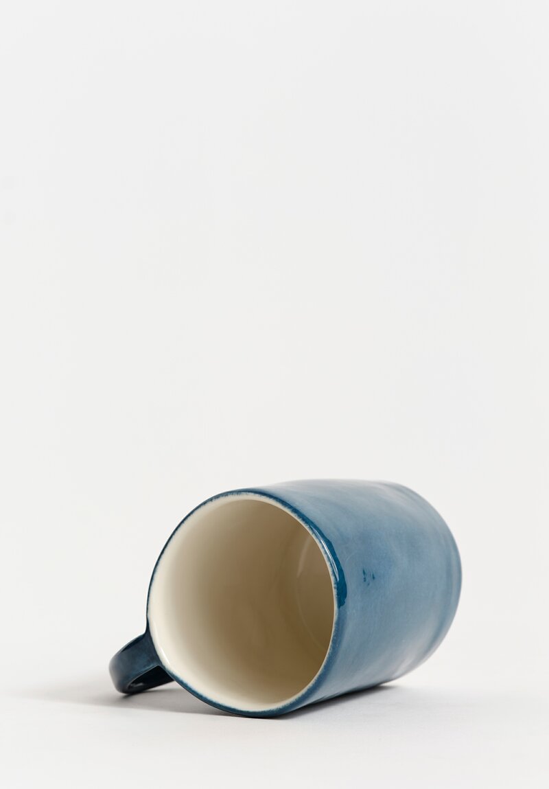 Stamperia Bertozzi Handmade Mug Dark Azzuro Blue