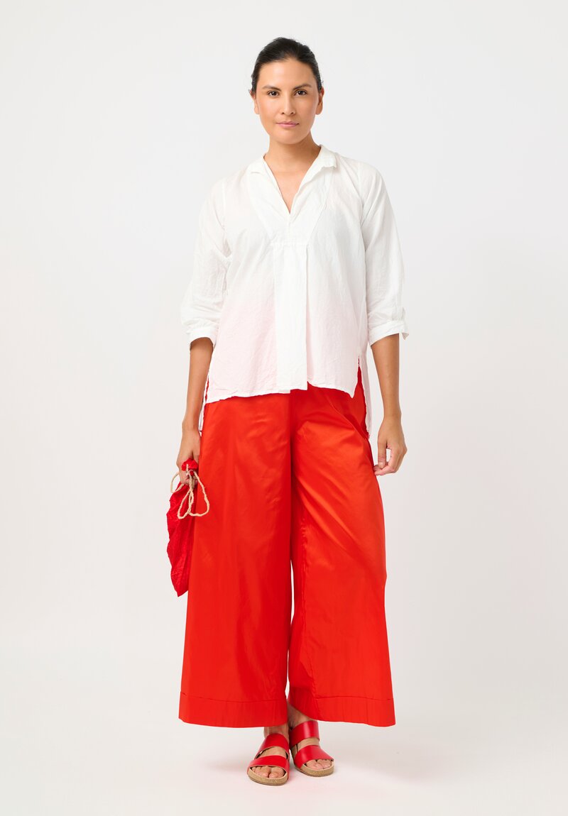 Daniela Gregis Washed Silk Peperoncino Bag