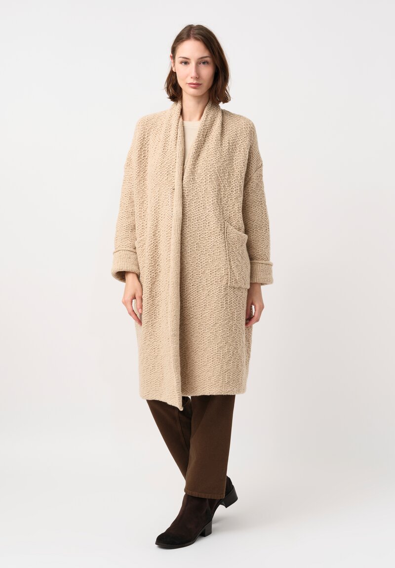 Daniel Andresen Duranta Long loose fit chunky cardigan