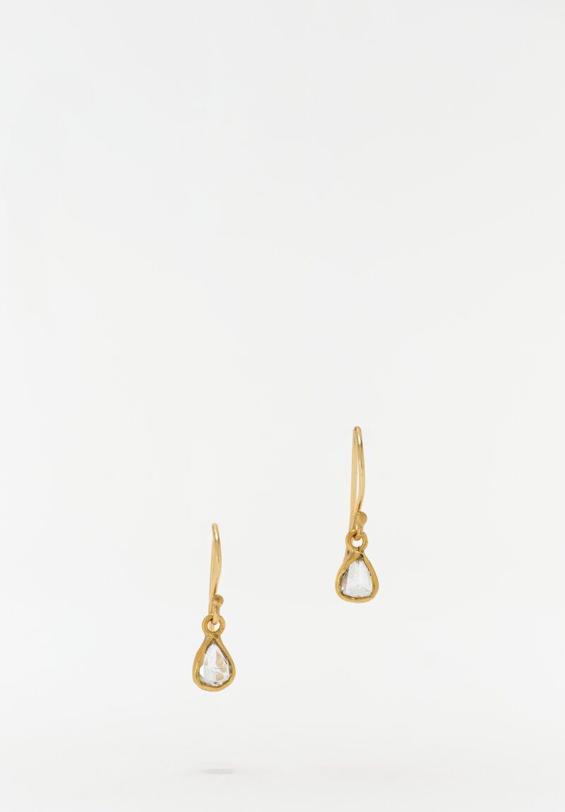 Margery Hirschey 18K Gold & Diamond Kite Drop Earrings