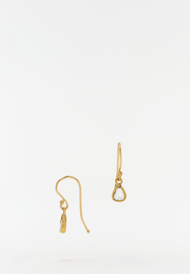Margery Hirschey 18K Gold & Diamond Kite Drop Earrings