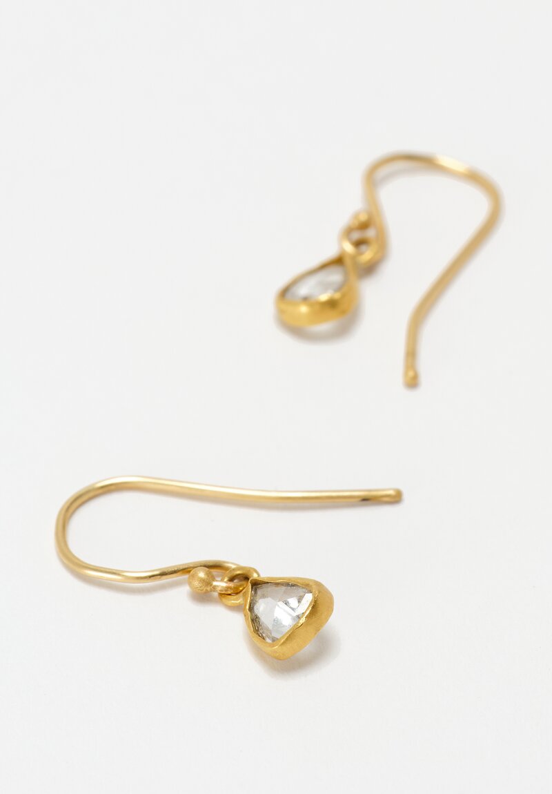 Margery Hirschey 18K Gold & Diamond Kite Drop Earrings