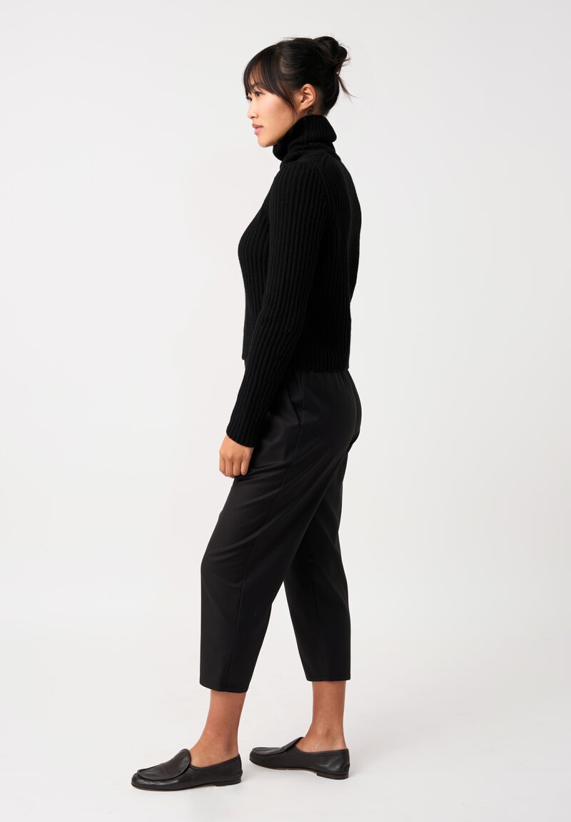 Iris Von Arnim Cashmere Astrid Turtleneck Sweater in Black