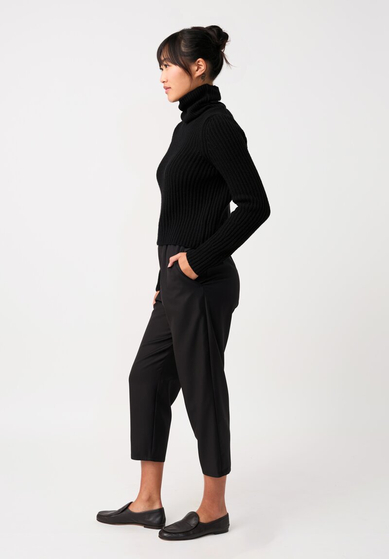Iris Von Arnim Cashmere Astrid Turtleneck Sweater in Black