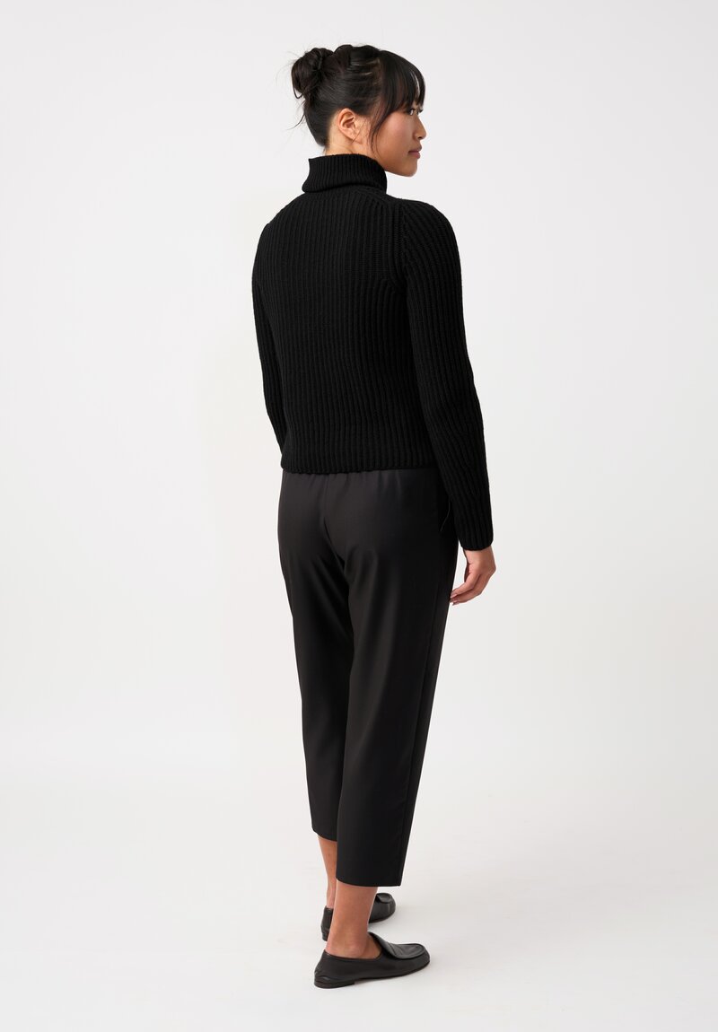 Iris Von Arnim Cashmere Astrid Turtleneck Sweater in Black