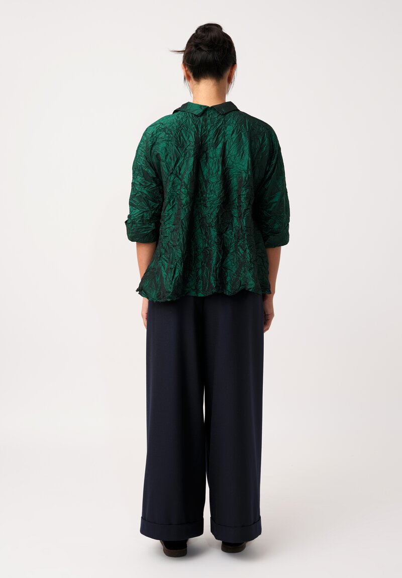 Daniela Gregis Washed Silk Spicchi Colletto Jacket