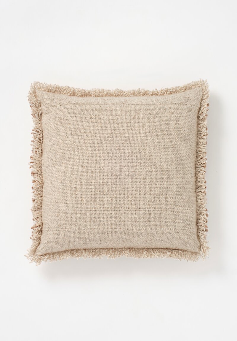 Alonpi Cashmere Silk Lia Fringe Trimmed Pillow