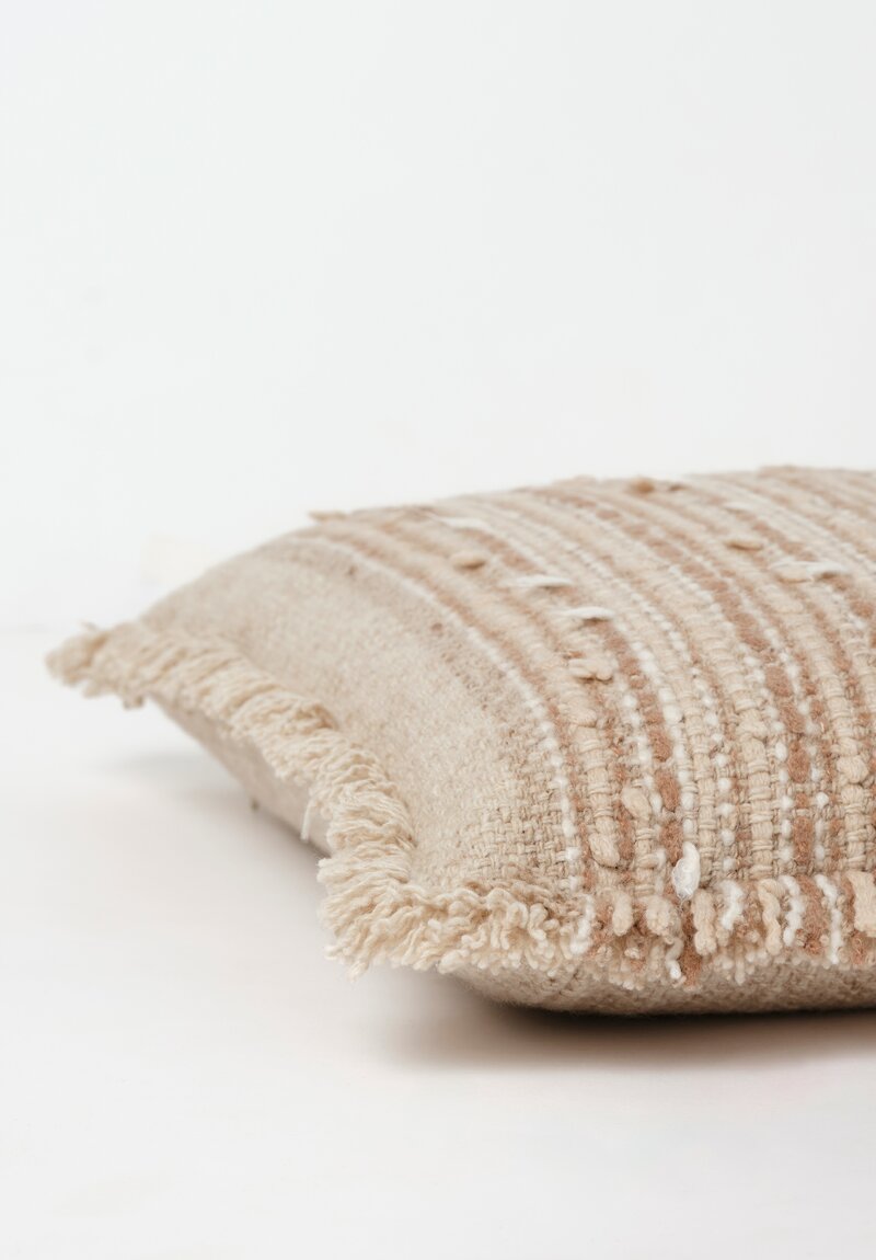 Alonpi Cashmere Silk Lia Fringe Trimmed Pillow