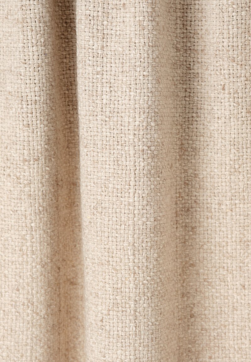 Alonpi Cashmere Tweed Lia Fringed Throw