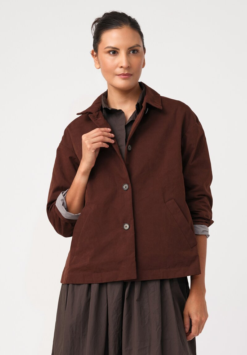 Bergfabel Cotton Blend ULI JACKET- Rust