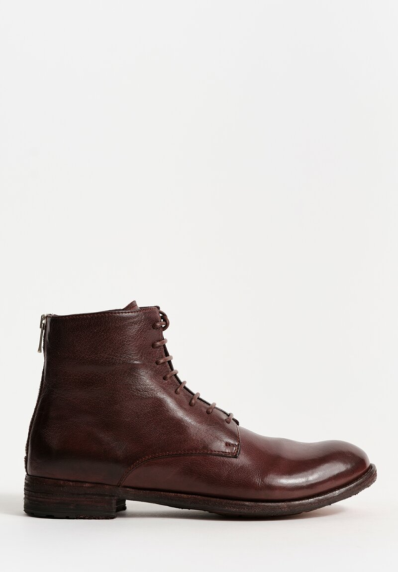fficine Creative Leather Lexikon Ignis Lace-Up Ankle Boot
