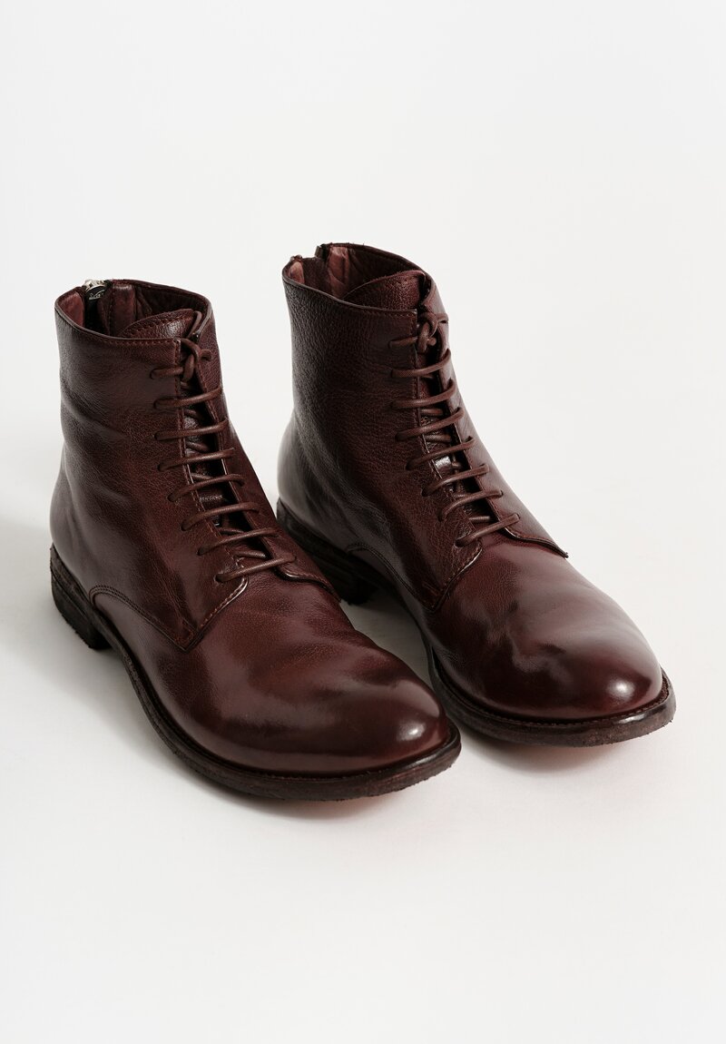 fficine Creative Leather Lexikon Ignis Lace-Up Ankle Boot