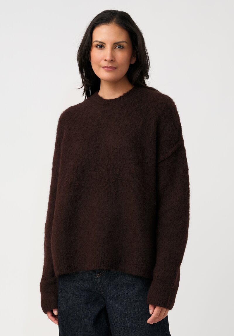 Uma Wang Alpaca Crewneck Sweater