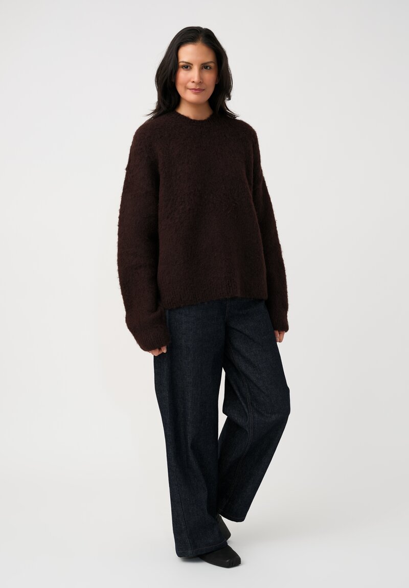 Uma Wang Alpaca Crewneck Sweater