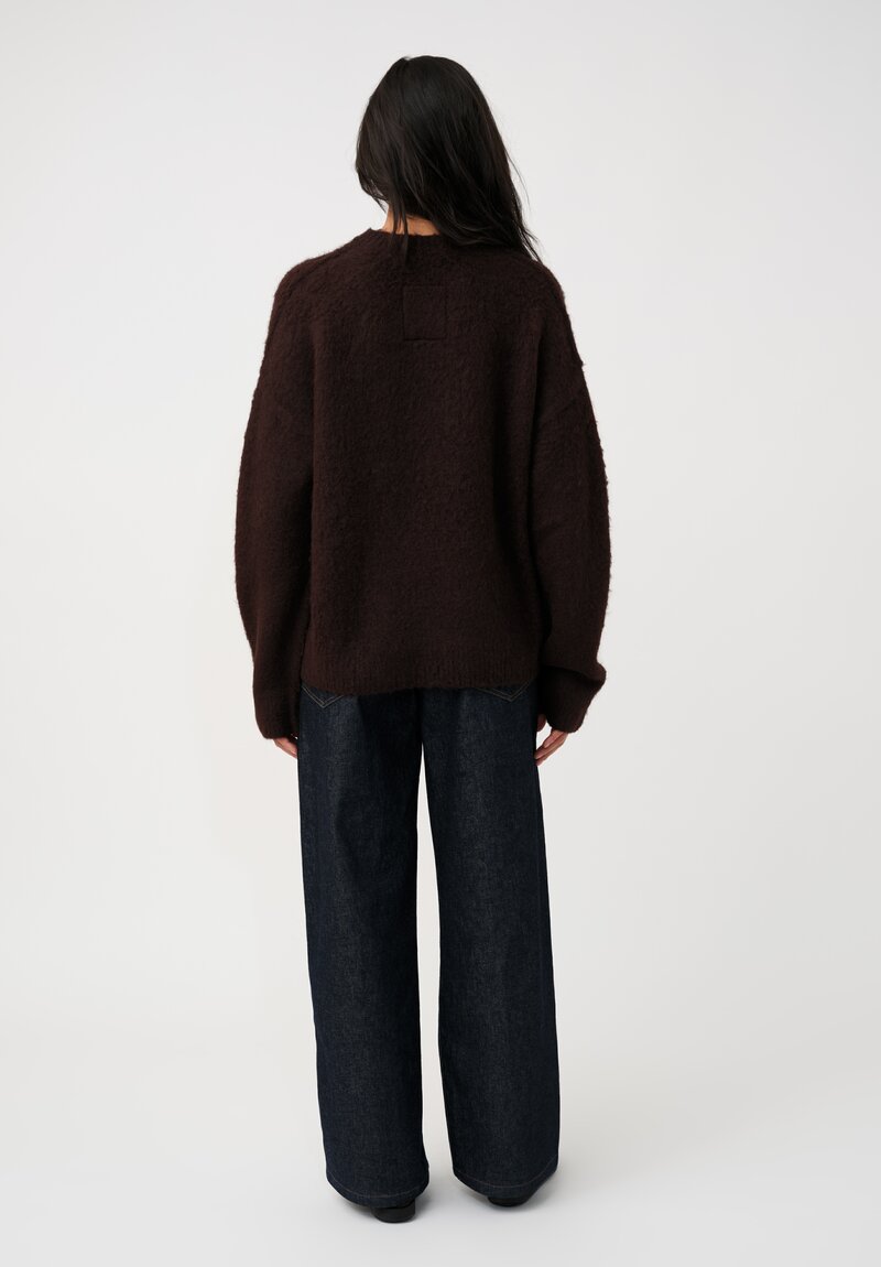 Uma Wang Alpaca Crewneck Sweater