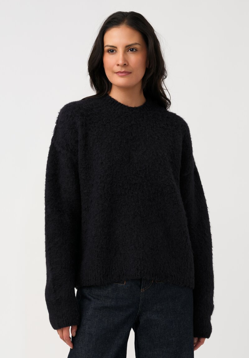 Uma Wang Alpaca Crewneck Sweater