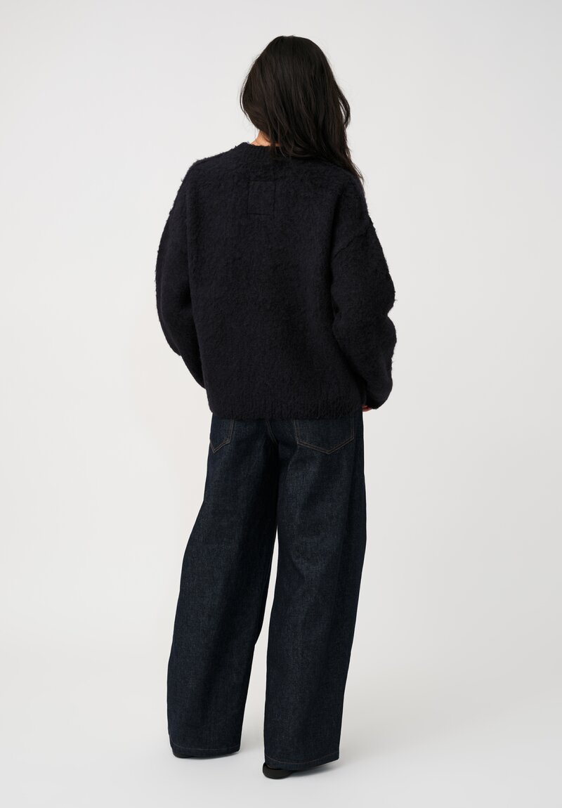 Uma Wang Alpaca Crewneck Sweater