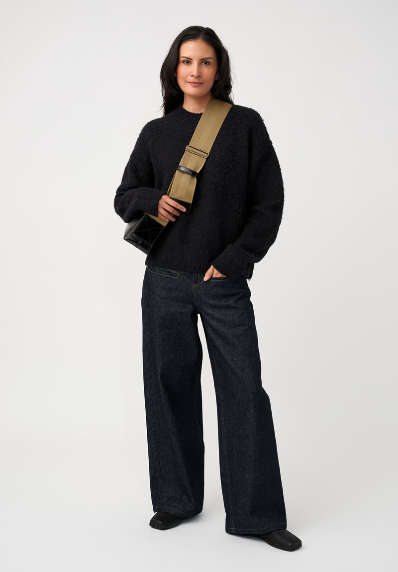 Uma Wang Alpaca Crewneck Sweater