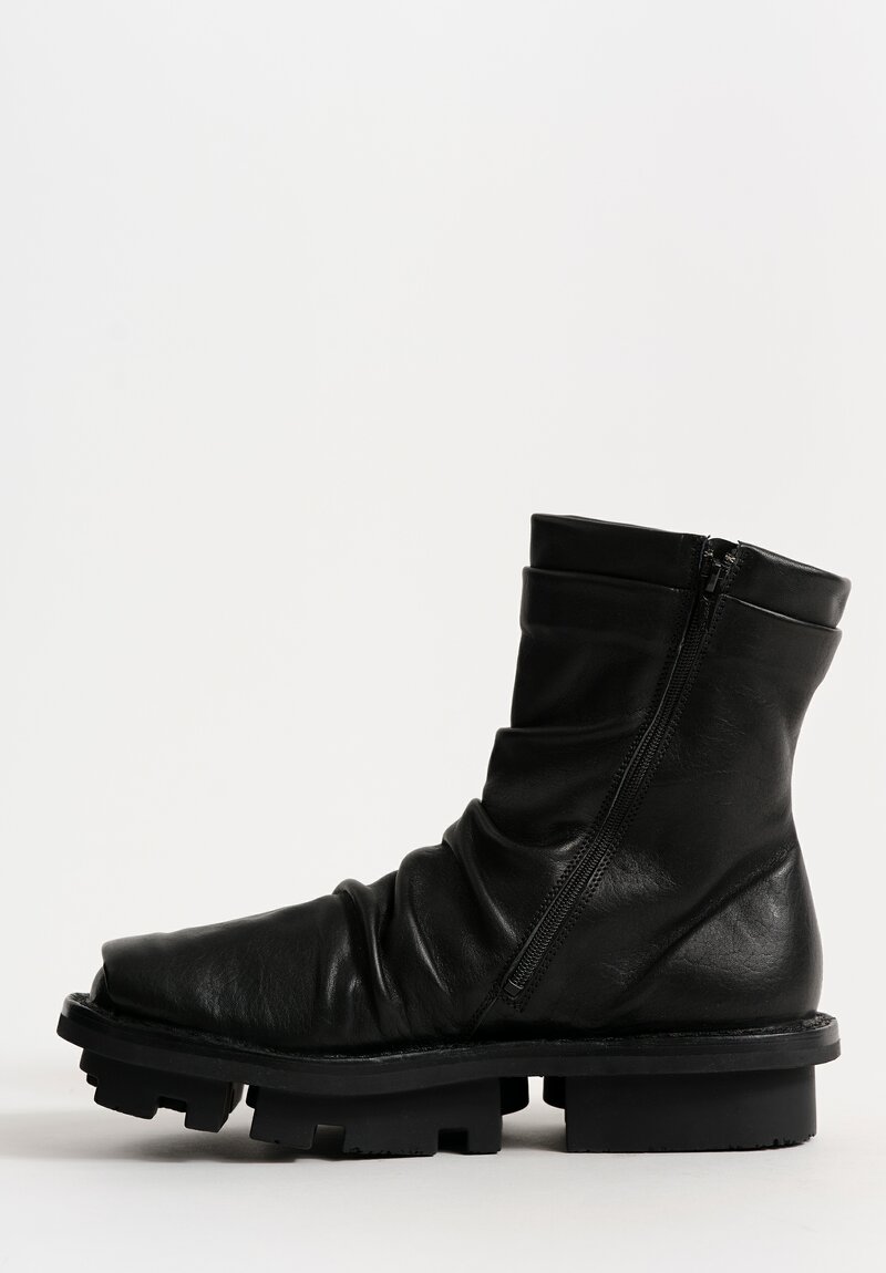 Trippen Leather Juice Boot in Black 