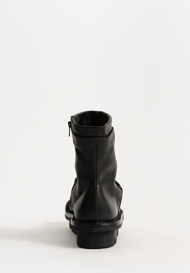 Trippen Leather Juice Boot in Black 