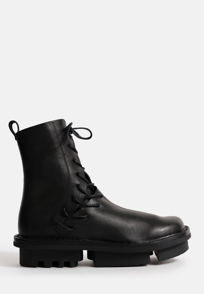 Trippen Leather City Boot in Black	